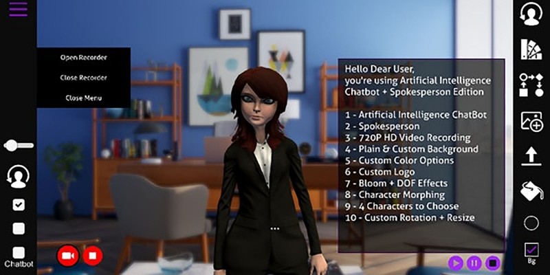 AnimStorm 2.0 Chatbot - Unity Source Code