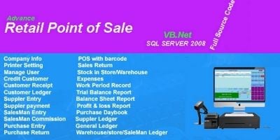 Retail POS Software .NET
