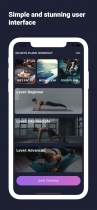 Plank Workout - iOS Workout Application Screenshot 2
