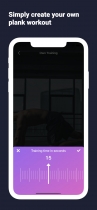 Plank Workout - iOS Workout Application Screenshot 4