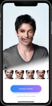 Scary Faces - iOS App Source Code Screenshot 6