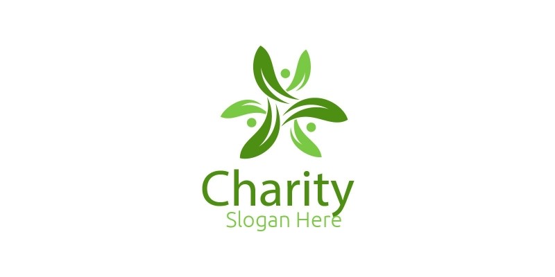 Charity Hand Love Logo Design