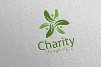Charity Hand Love Logo Design Screenshot 5