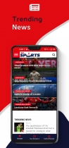 Sports News - Stream Live Matches Android App Screenshot 4