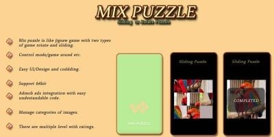 Mix Puzzle - Android App Template