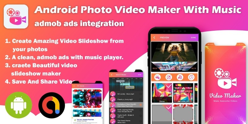 Android Photo Video Maker With Music