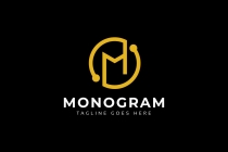 Monogram M Letter Logo Screenshot 2