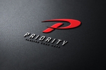 Priority P Letter  Logo Screenshot 3