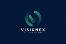 Visionex V Letter Logo Screenshot 2