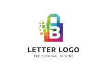B Letter Colorful Logo Screenshot 1