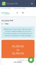 Ourzobia PHP - Social P2P Donation System Lite Screenshot 9