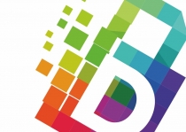 D Letter Colorful Pixel Logo Screenshot 3