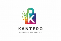 K Letter Colorful Pixel Logo Screenshot 1