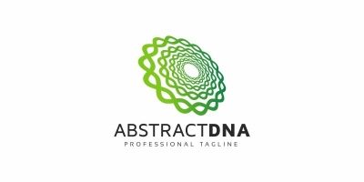 Abstract DNA Logo