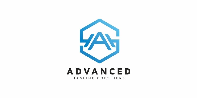 Advanced A Letter Logo