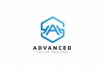 Advanced A Letter Logo Screenshot 1