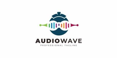 Audio Wave Logo