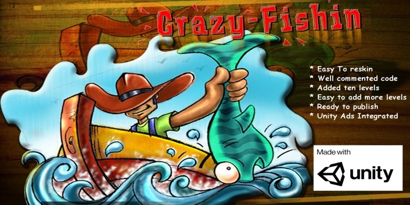 Crazy-Fishin - Unity Source Code