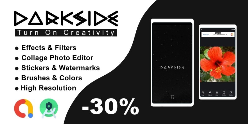 Darkside – Photo Editor Android App Source Code