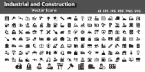 Industrial and Construction Vector Icons Screenshot 3