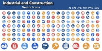 Industrial and Construction Vector Icons Screenshot 4