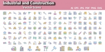 Industrial and Construction Vector Icons Screenshot 5