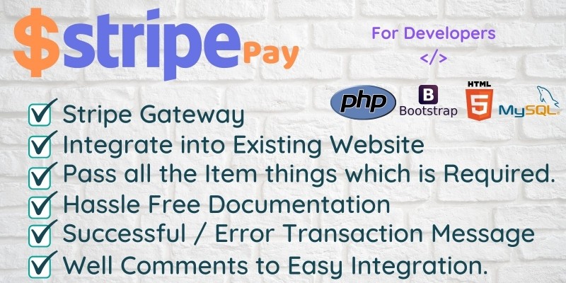 Stripe Pay for PHP Developers