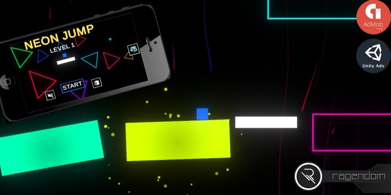 Neon Jump - Complete Unity Game