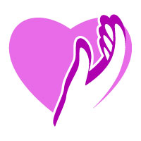 Charity Hand Love Logo Design