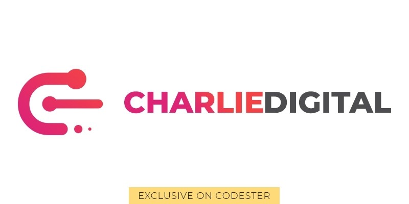 Charliedigital Logo Template