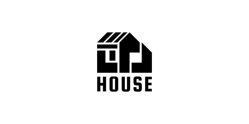 Letter M - House Logo