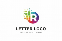 R Letter Colorful Logo Screenshot 1