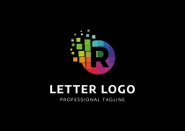 R Letter Colorful Logo Screenshot 2