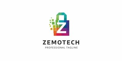 Z Letter Colorful Logo