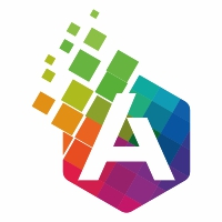 Anexia A Letter Colorful Logo