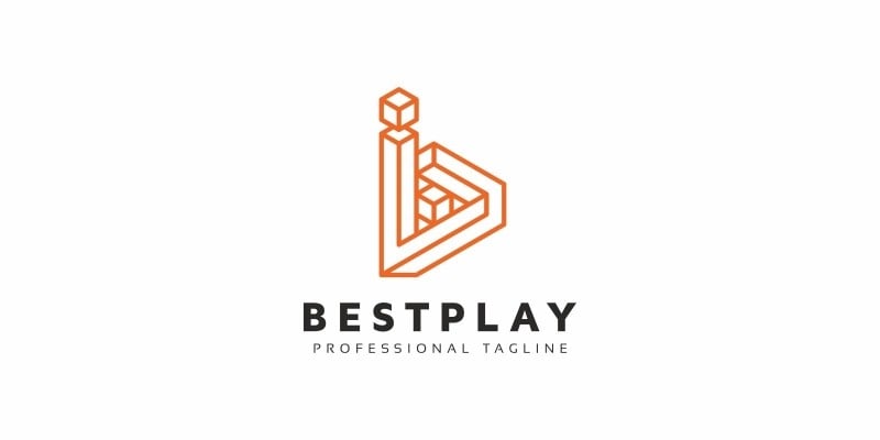 Bestplay B Letter Logo