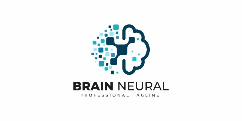 Brain Digital Logo