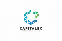 Capital C Letter Hexagon Logo Screenshot 1