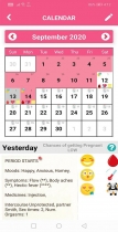 Android Period Tracker for Women - Period Calendar Screenshot 16