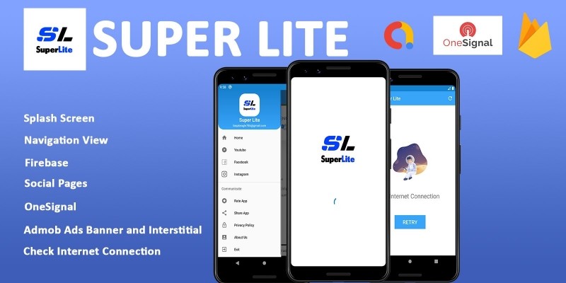 SuperLite - Easy Configurable Android WebView App 