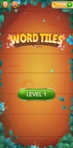Word Tiles - Word Block Puzzle - Unity Source Code Screenshot 1