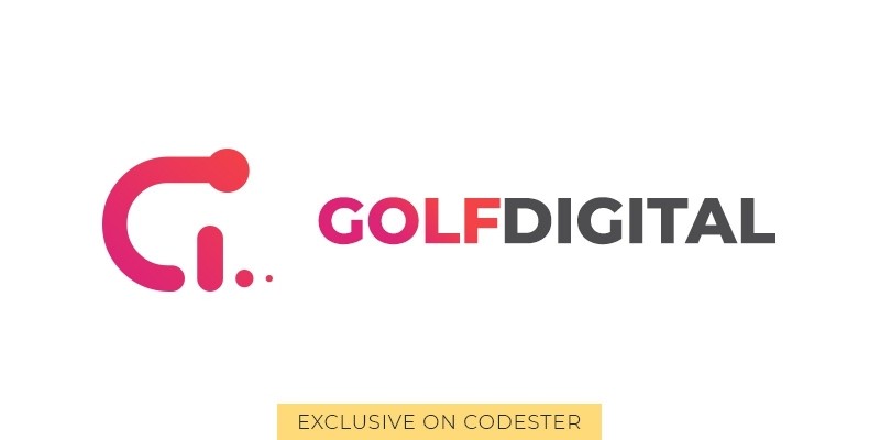 Golfdigital Logo Template