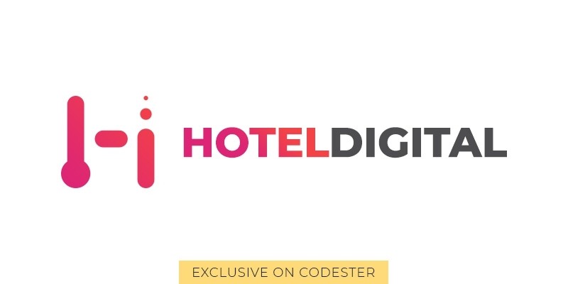 Hoteldigital Logo Template