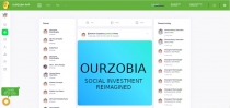 Socially Theme For Ourzobia PHP Screenshot 3
