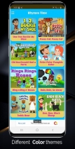 Kids Nursery Rhymes Song Android App Template Screenshot 3