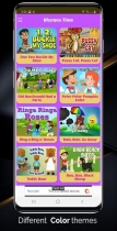 Kids Nursery Rhymes Song Android App Template Screenshot 4