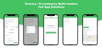 Multi Vendors Grocery App - Ionic App With Backend Screenshot 3