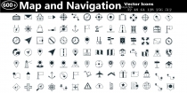 600+ Map and Navigation Icons Screenshot 2