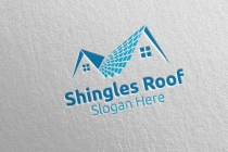 Real estate Shingles Roofing Logo Screenshot 5