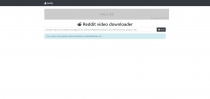 Reddy - Reddit Video Downloader - PHP Script Screenshot 1